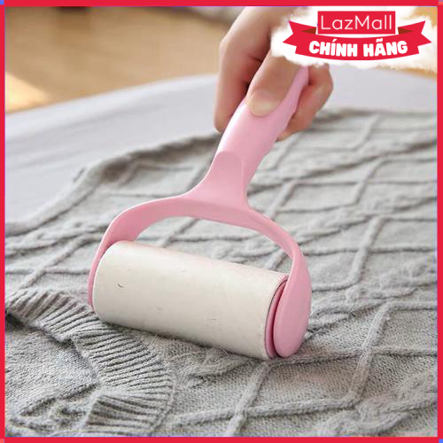 Cây vouller lăn bụi quần áo - kèm 2 lõi thay thế - hàng chính hãng