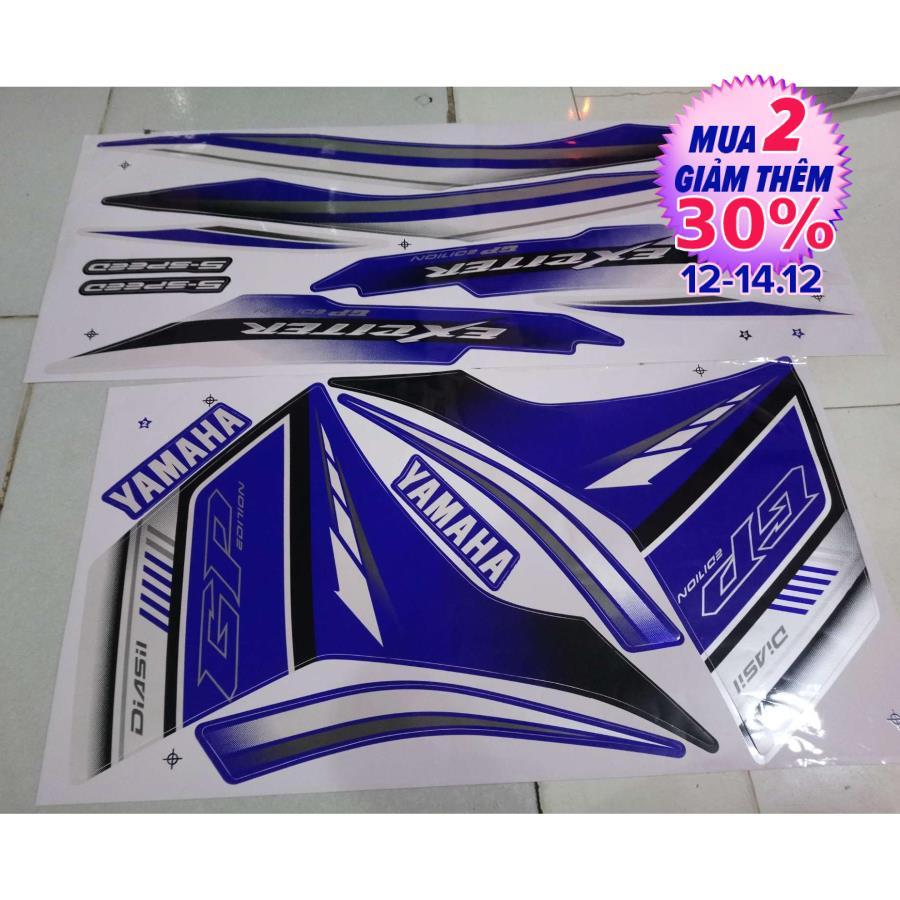 Tem lụa giả zin xe exciter 135 2012