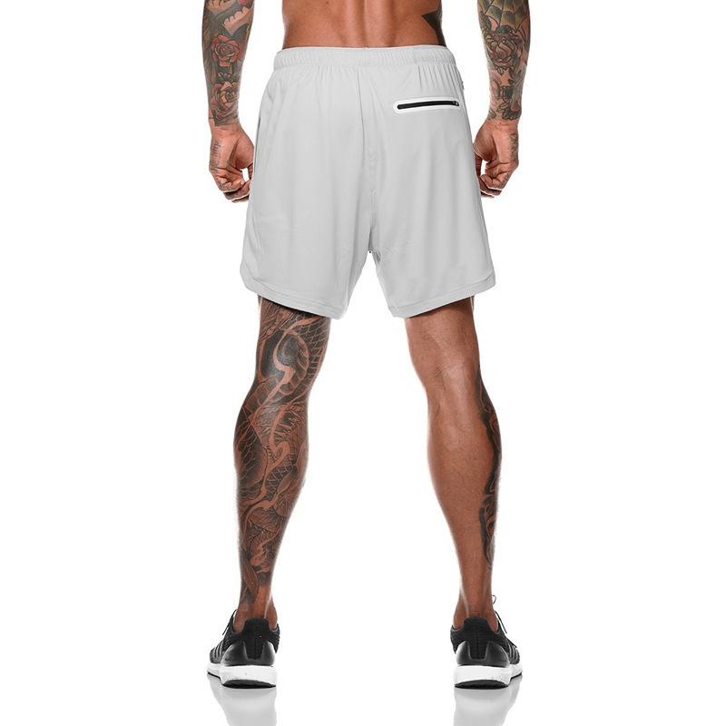 Quần Tập Gym Nam 2 Lớp - Quần Short Thể Thao