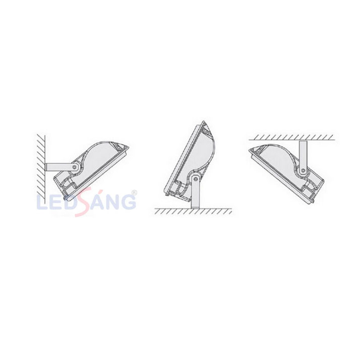 [HCM]Đèn pha LED 300W - Đèn Ngoài Trời - (PL1-300W)