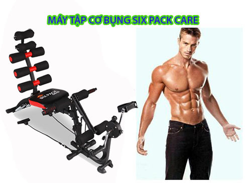 Máy Tập Cơ Bụng Six Pack Care (có đạp xe)
