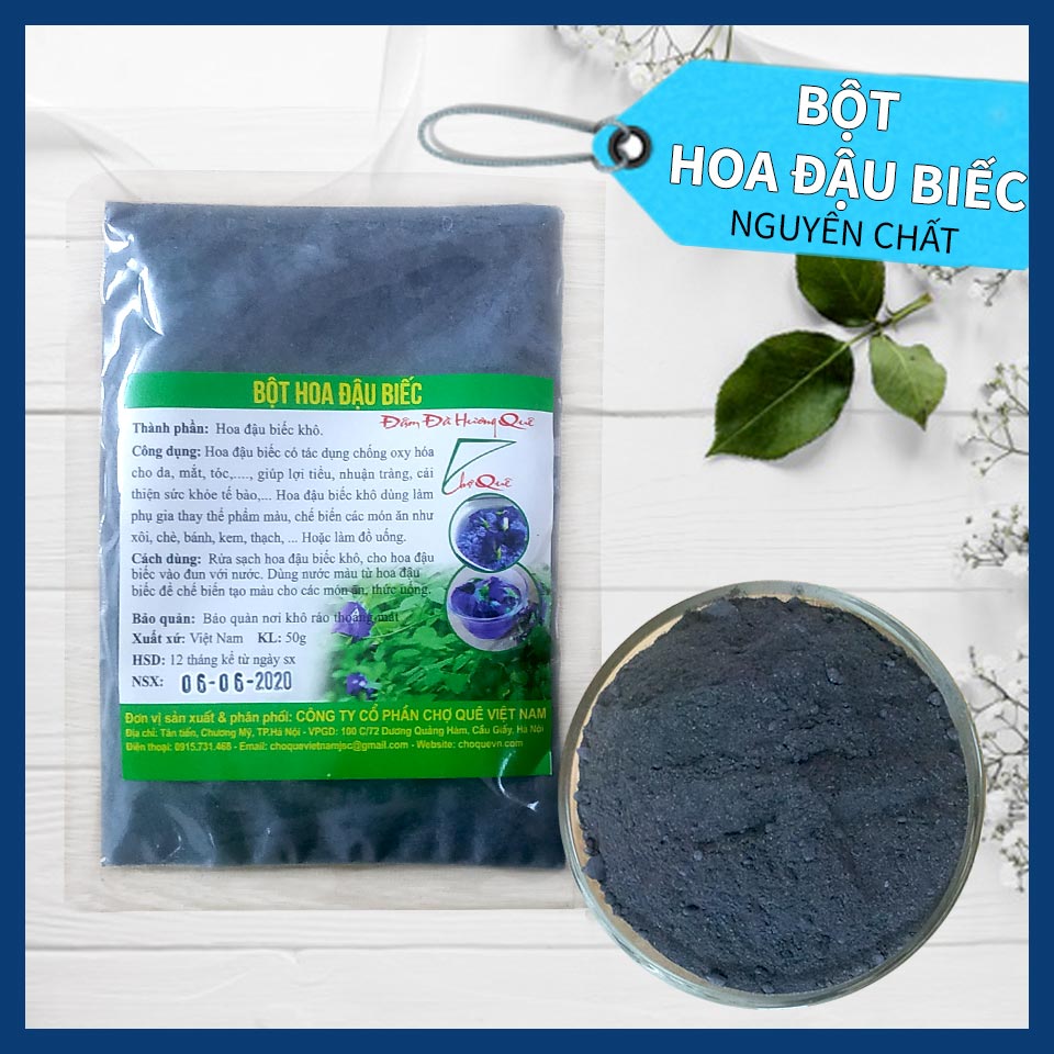 Combo 5 Gói Bột Màu Rau Củ Quả 50g
