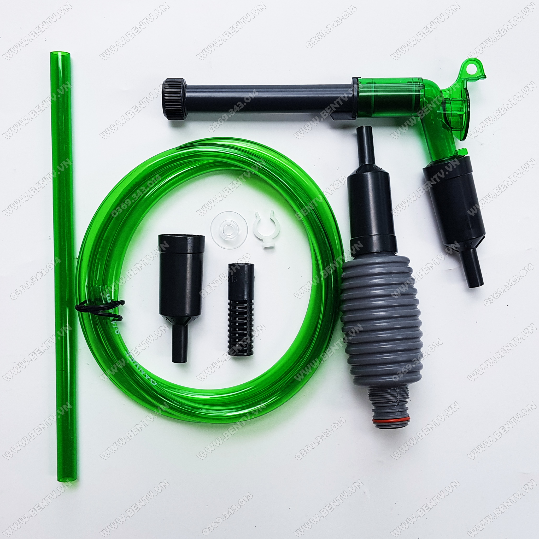 Hút Đáy Thay Nước Hồ Cá Cao Cấp Qanvee E-3