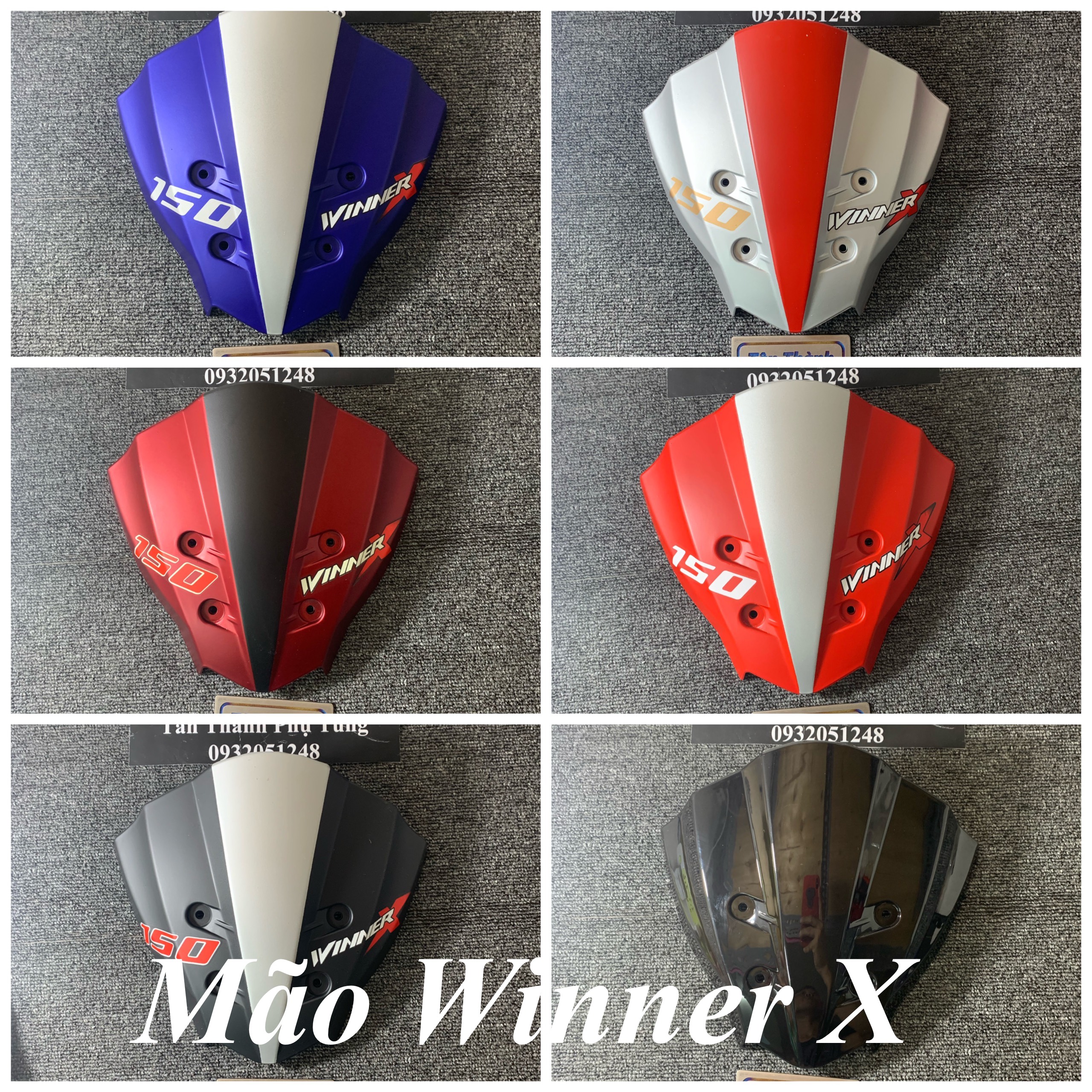 Mão Winner X kiểu hãng Honda