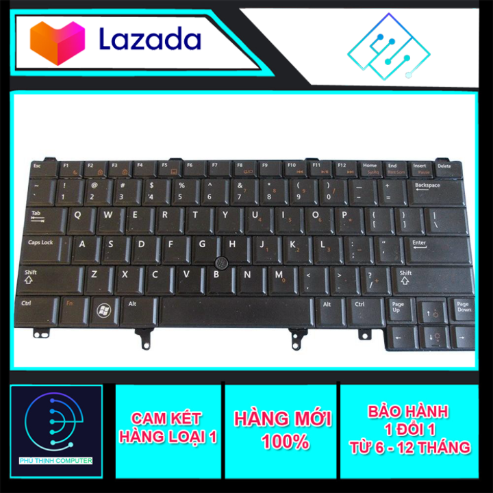 [Loại Tốt] Bàn phím thay thế cho Laptop Dell Latitude E6420, E6430, E6440, E6220, E6230