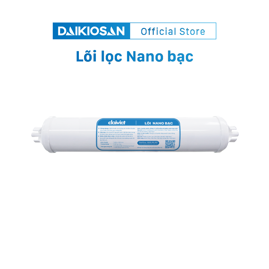 Lõi lọc Nano Bạc