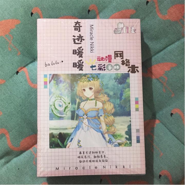 Tập vở Ngôi sao thời trang Miracle Nikki A5 in hình anime chibi ảnh đẹp