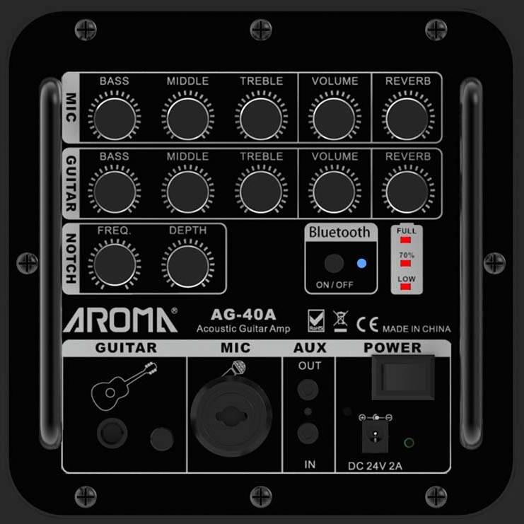 Ampli Guitar Aroma AG-40A - Bản Quốc Tế