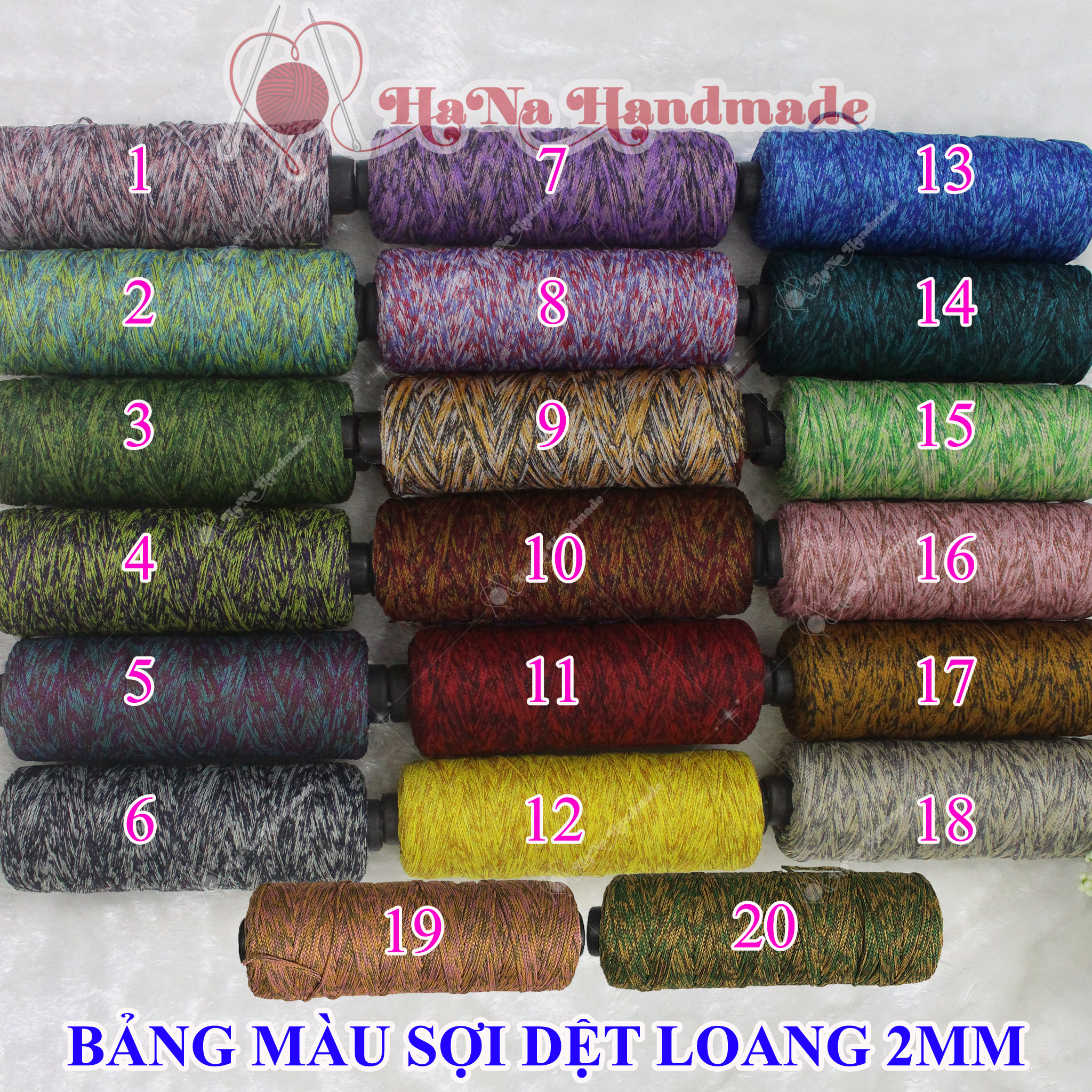 Sợi Dệt Loang (28k/cuộn)