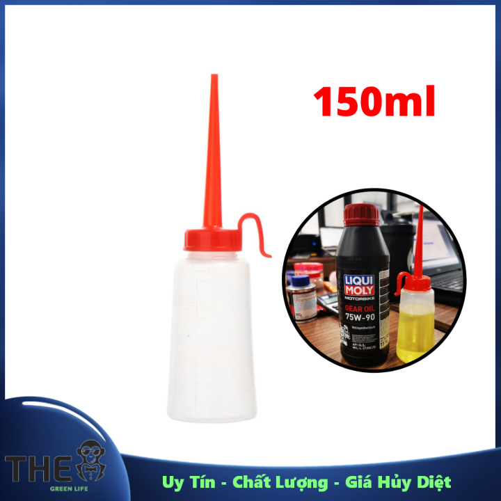 Bình tra châm nhớt bình đựng nhớt bảo dưỡng máy có chia vạch 150ml - uy tín ,chất lượng ,giá hủy diệt