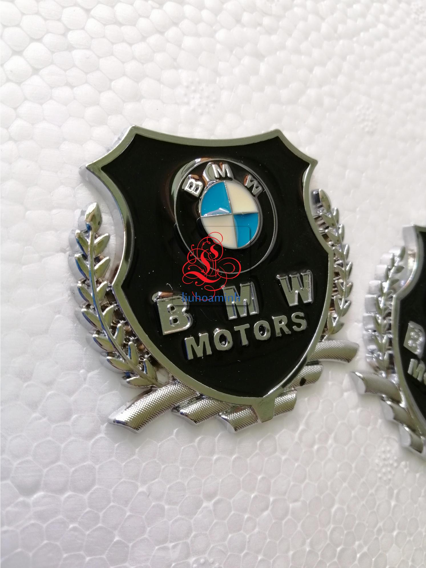 Logo bông lúa trắng BMW