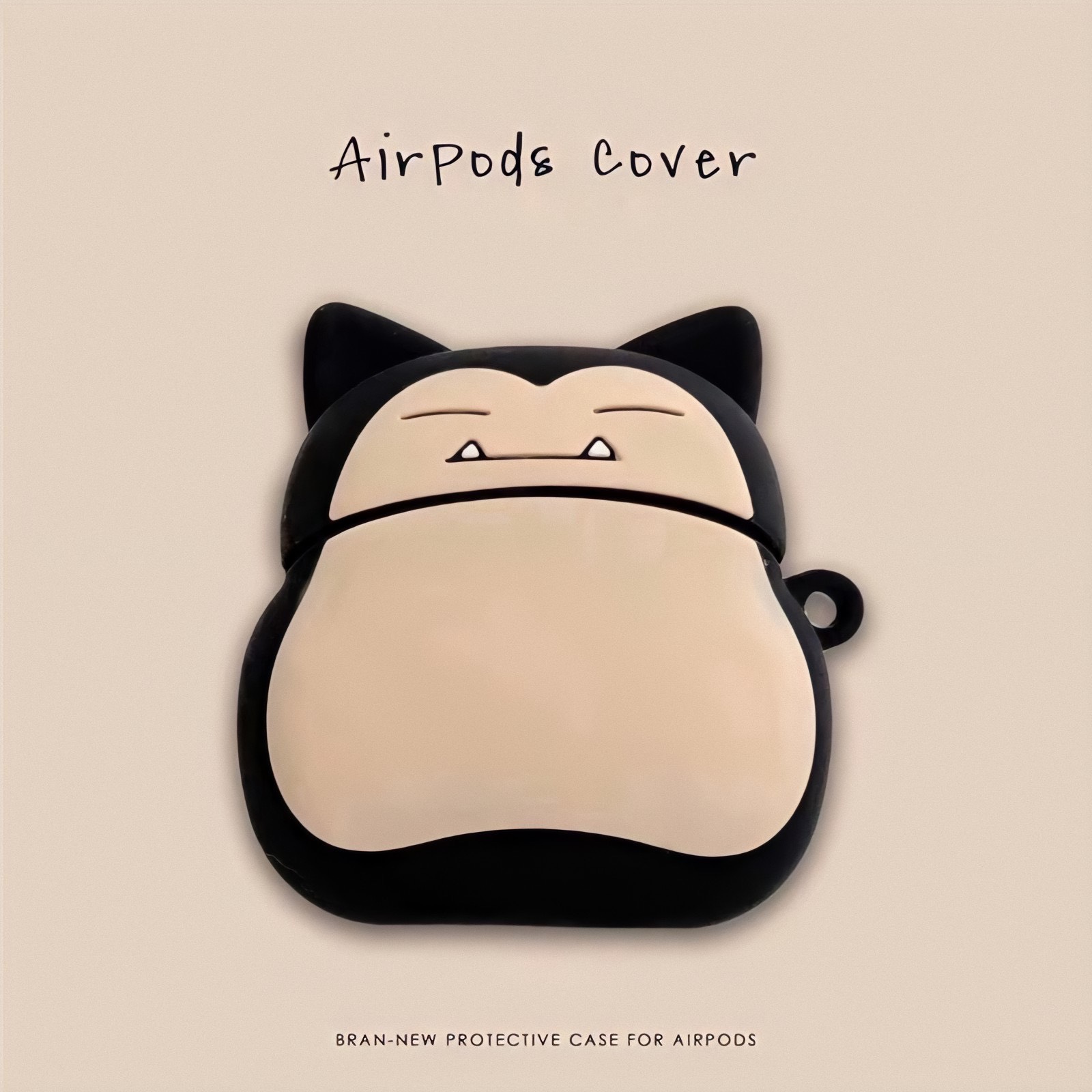 Case airpods Pro 3 1/2 gấu Snorlax pokemon - Vỏ bảo vệ hộp đựng tai nghe airpods 1099CAGSL