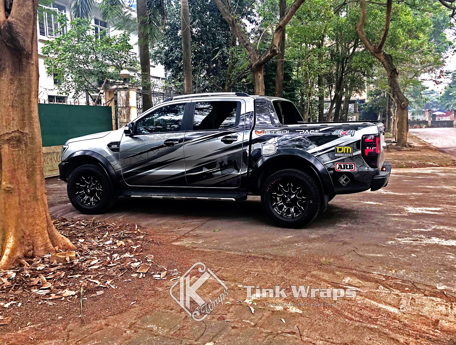 Tem xe Ranger camoX