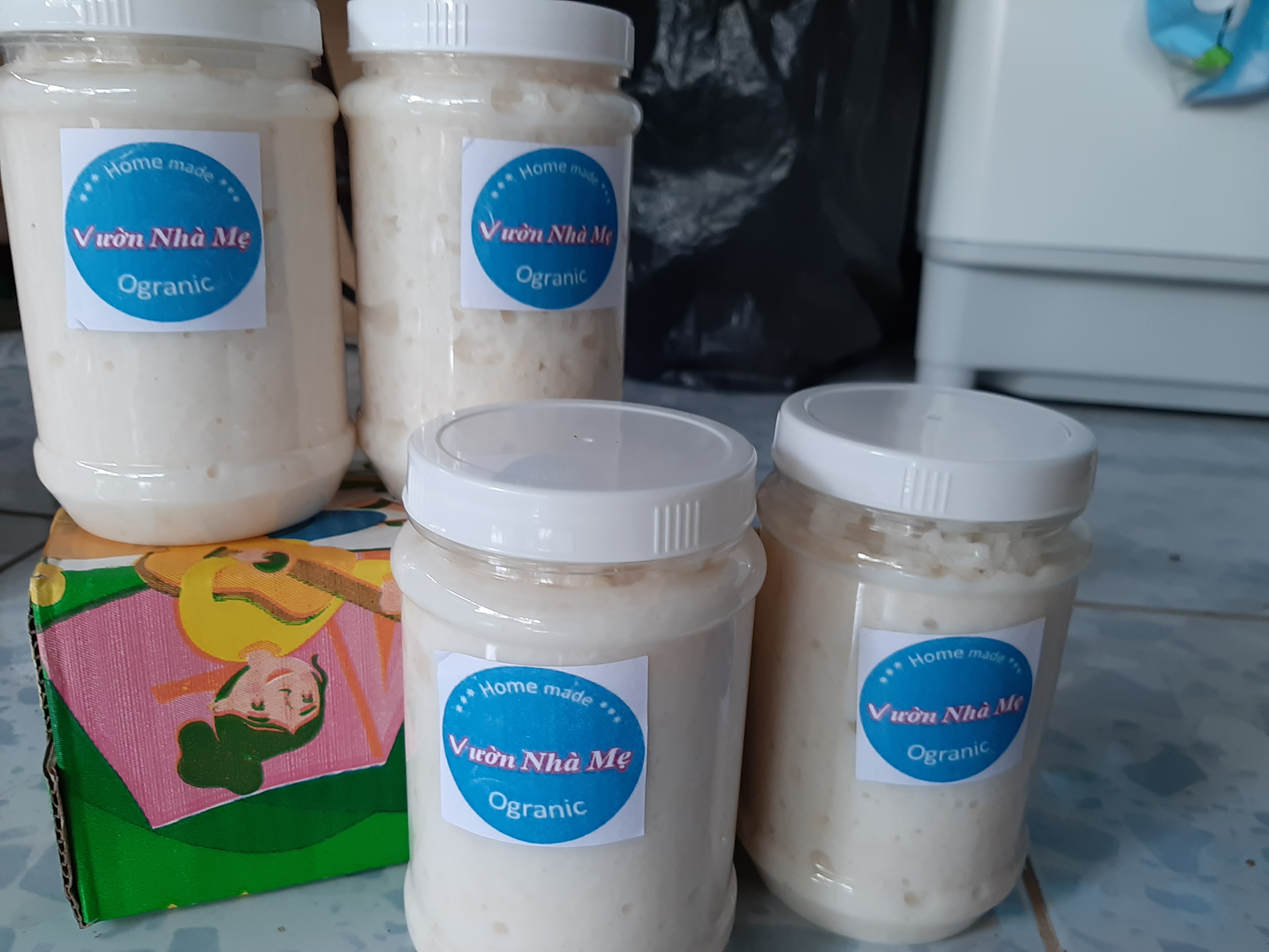 500g cơm mẻ sạch nhà nuôi