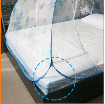 MÙNG CHỤP TỰ BUNG CÓ HOA VĂN KHÔNG ĐÁY 1.6M*2M