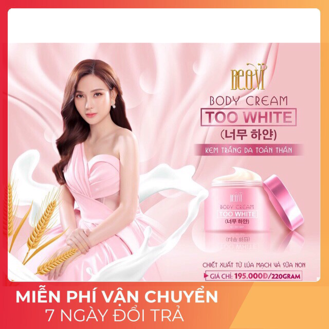 [HCM]Kem Body Too White BEOVi THU THỦY [HÀNG CHUẨN]