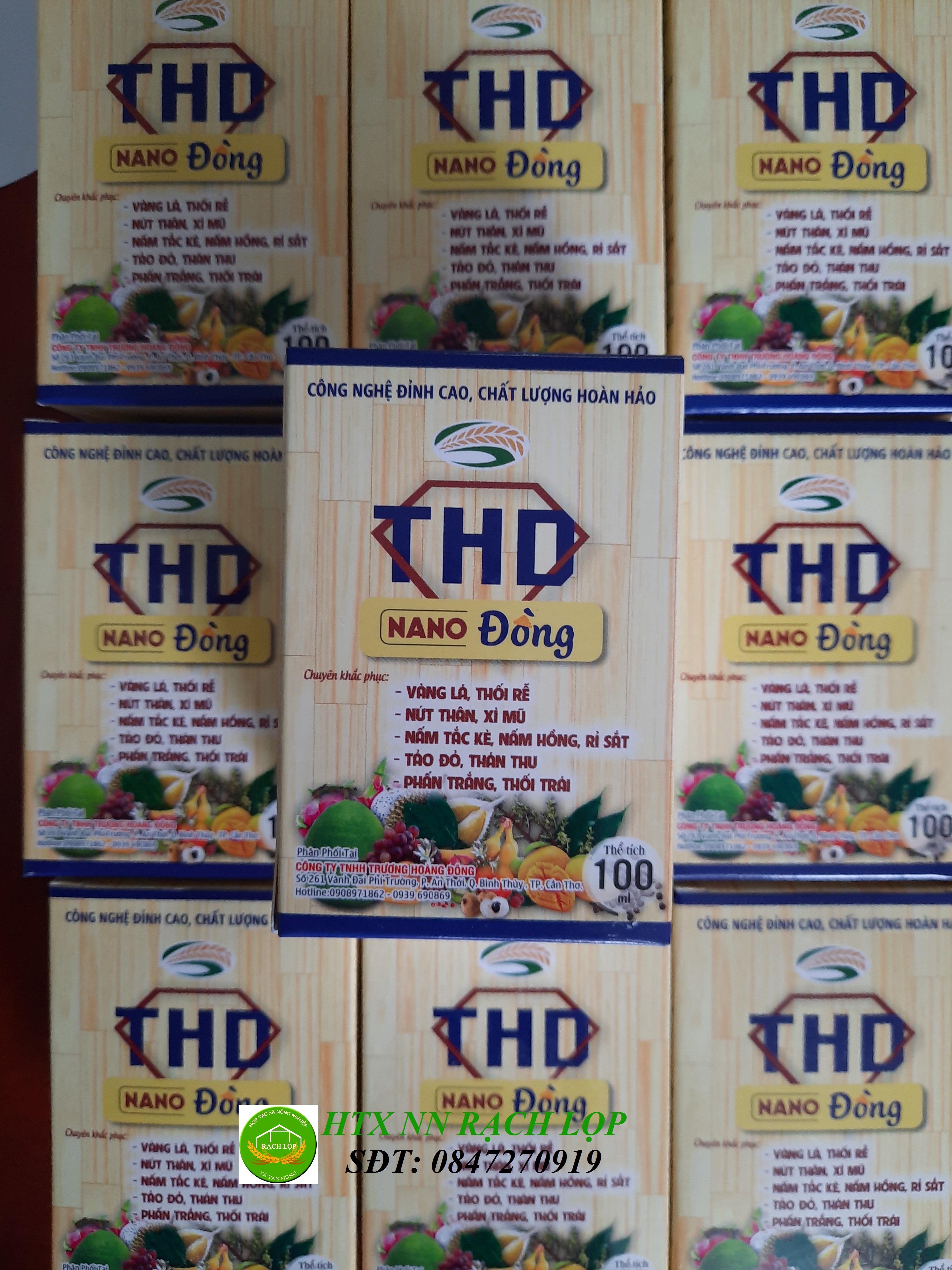 Phân Bón Sinh Học THD - NANO Đồng
