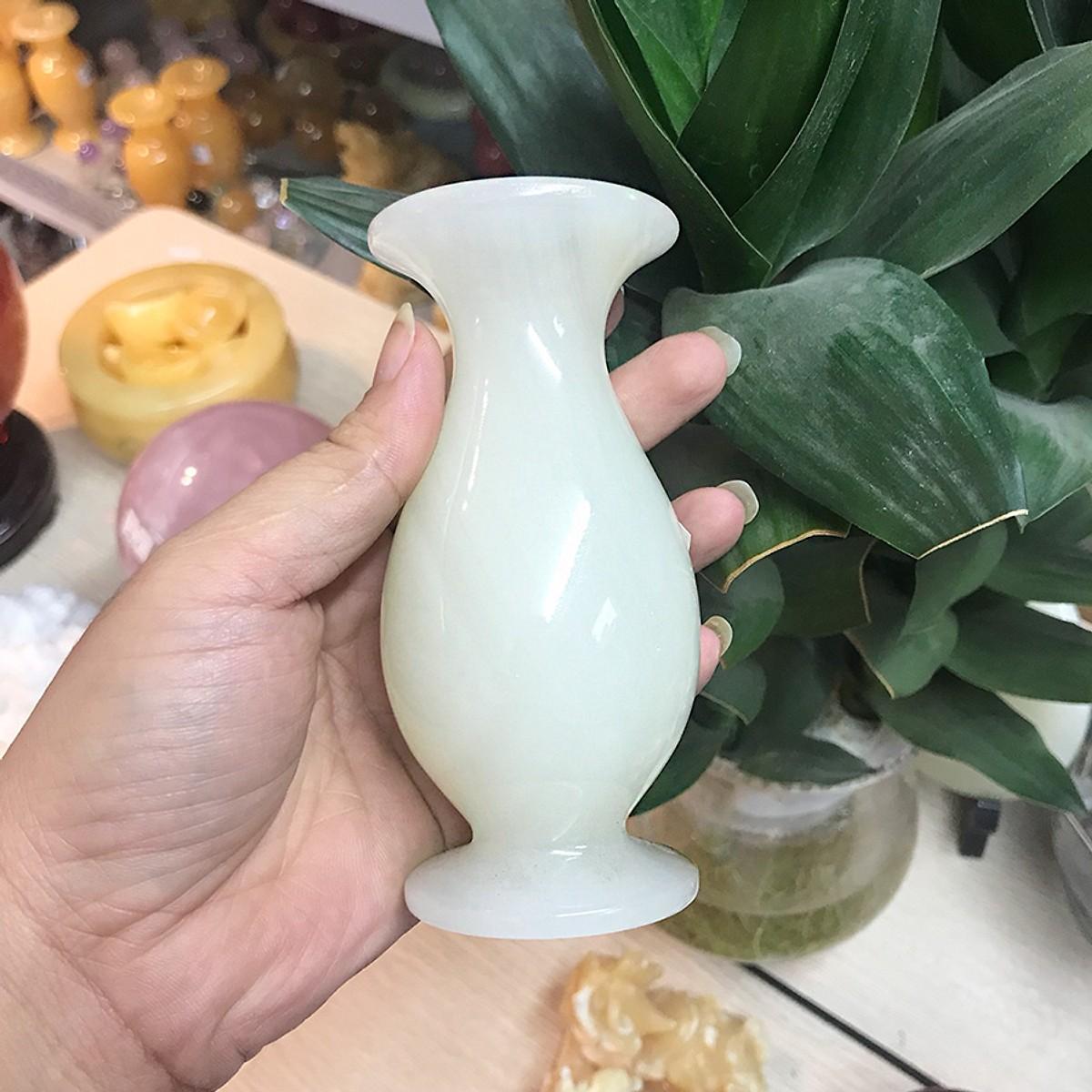 [FreeshipMAX] Cặp Lục Bình Phong Thủy Ngọc Pakistan