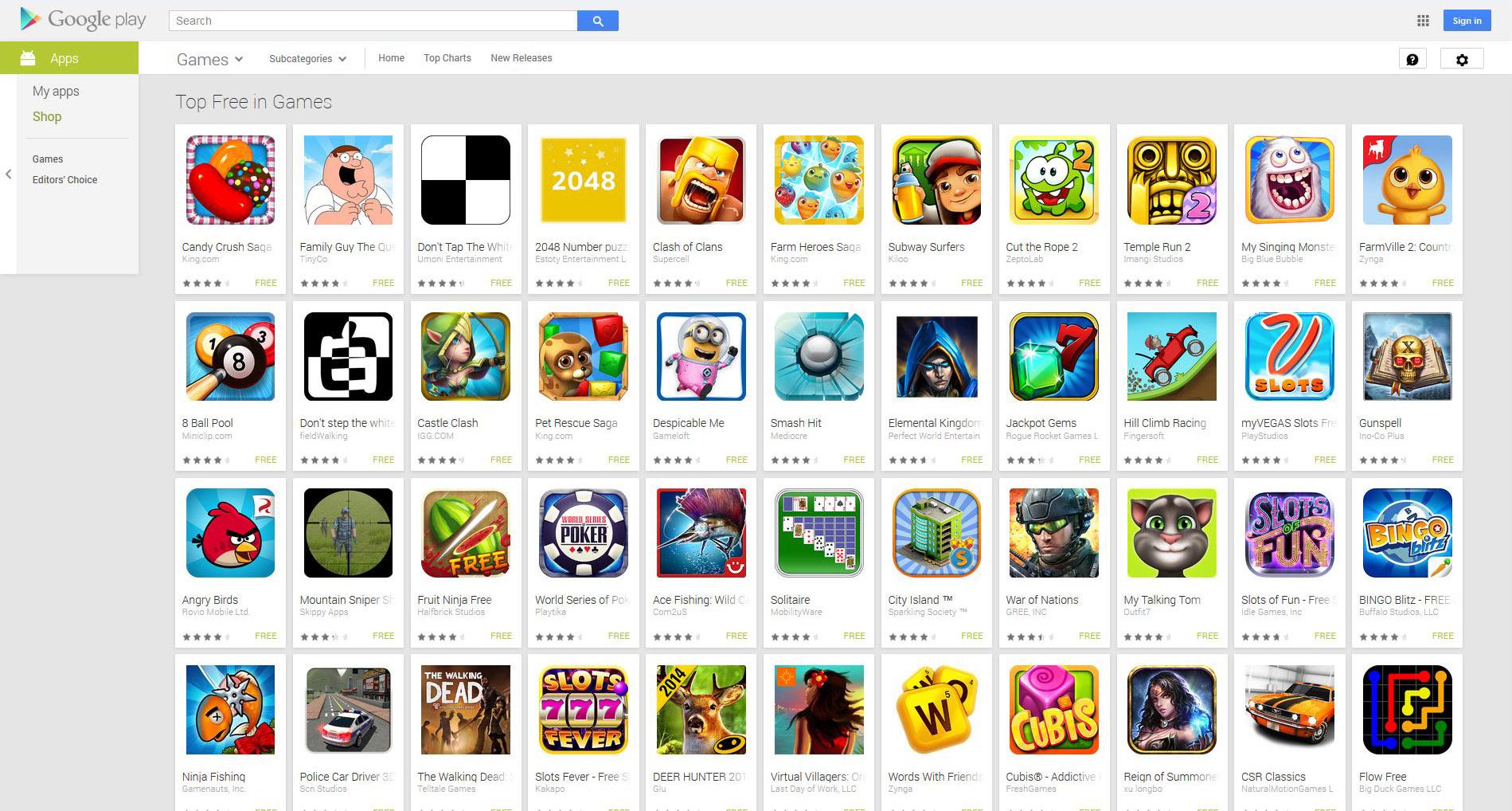 [HCM]Thẻ Google Play 10 USD Hệ US