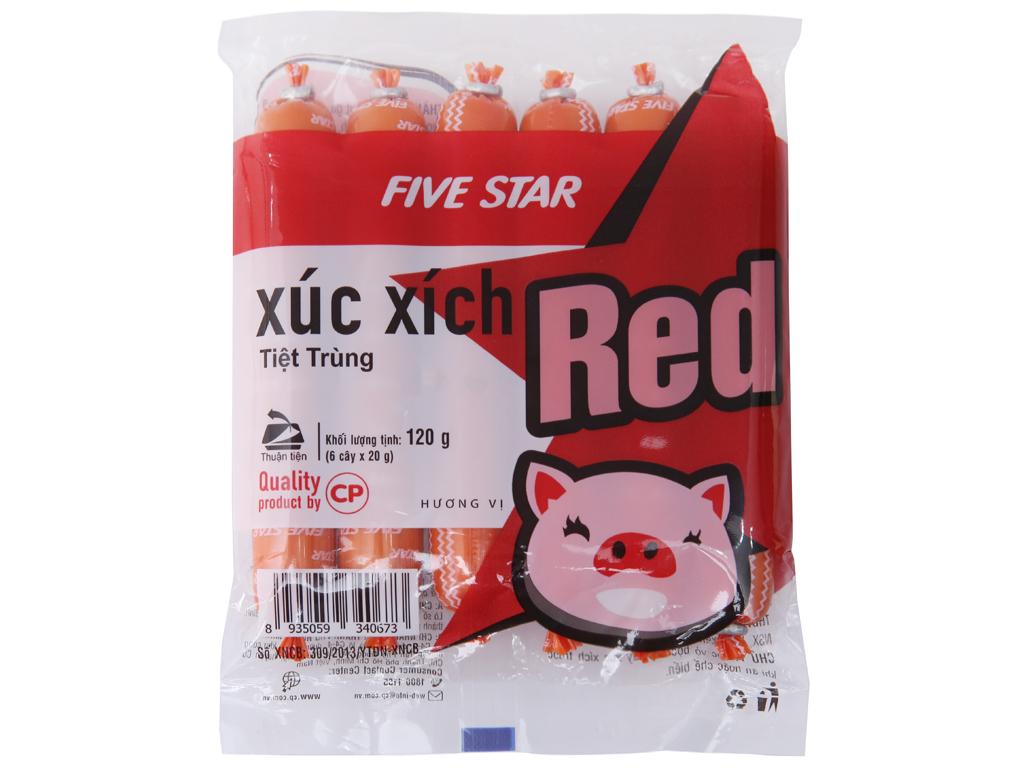[HCM]Xúc xích tiệt trùng red 40gram CP