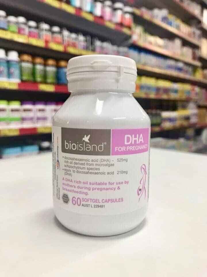 DHA bầu Bioisland Úc 60 viên
