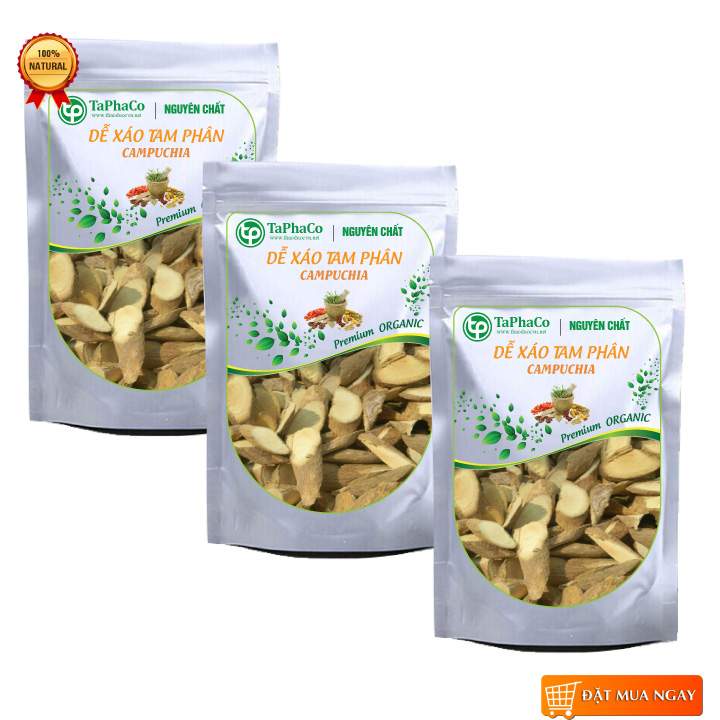 Rễ xáo tam phân khô Campuchia 500g