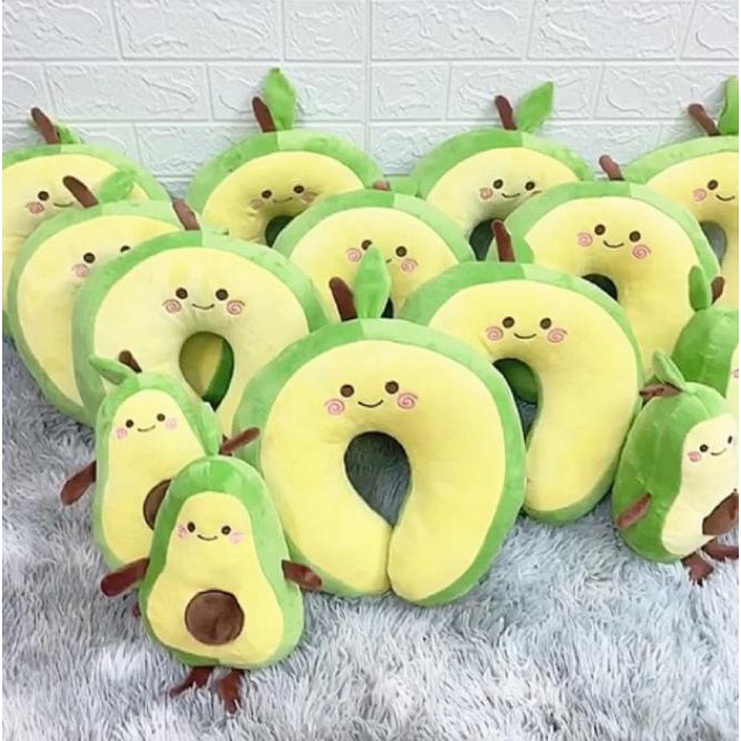 Gối Chữ U Hình Quả Bơ