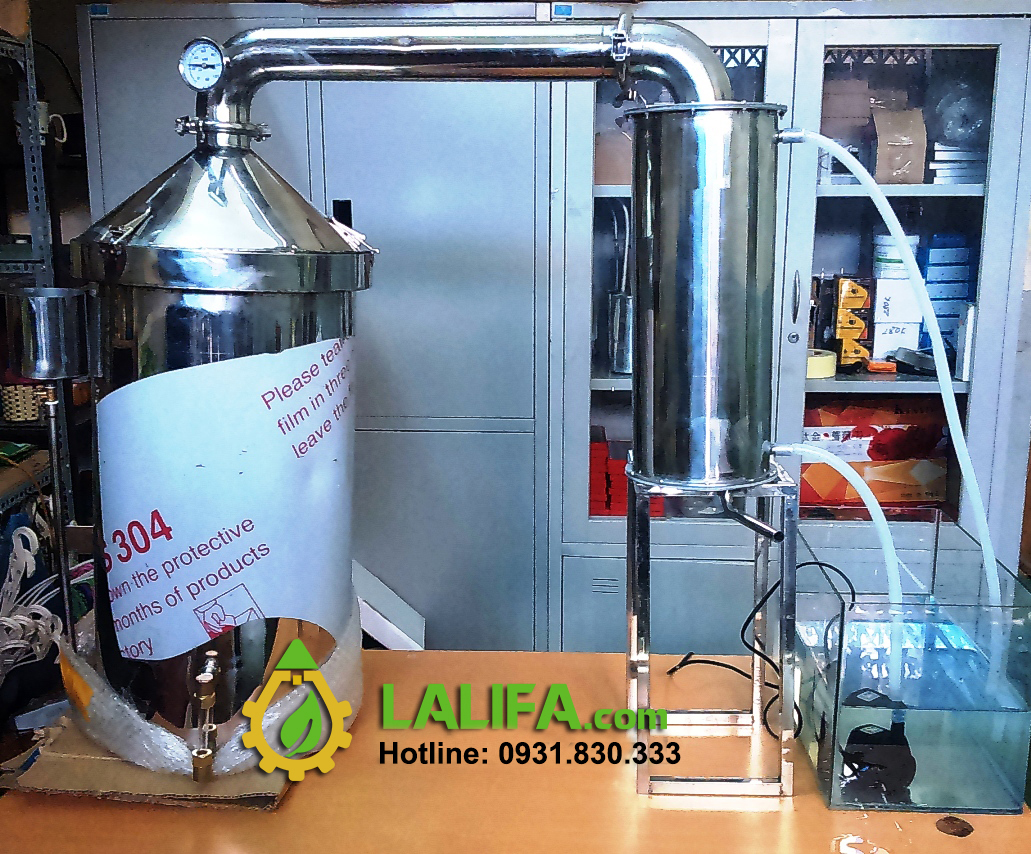 Nồi chưng cất 32l gas than củi