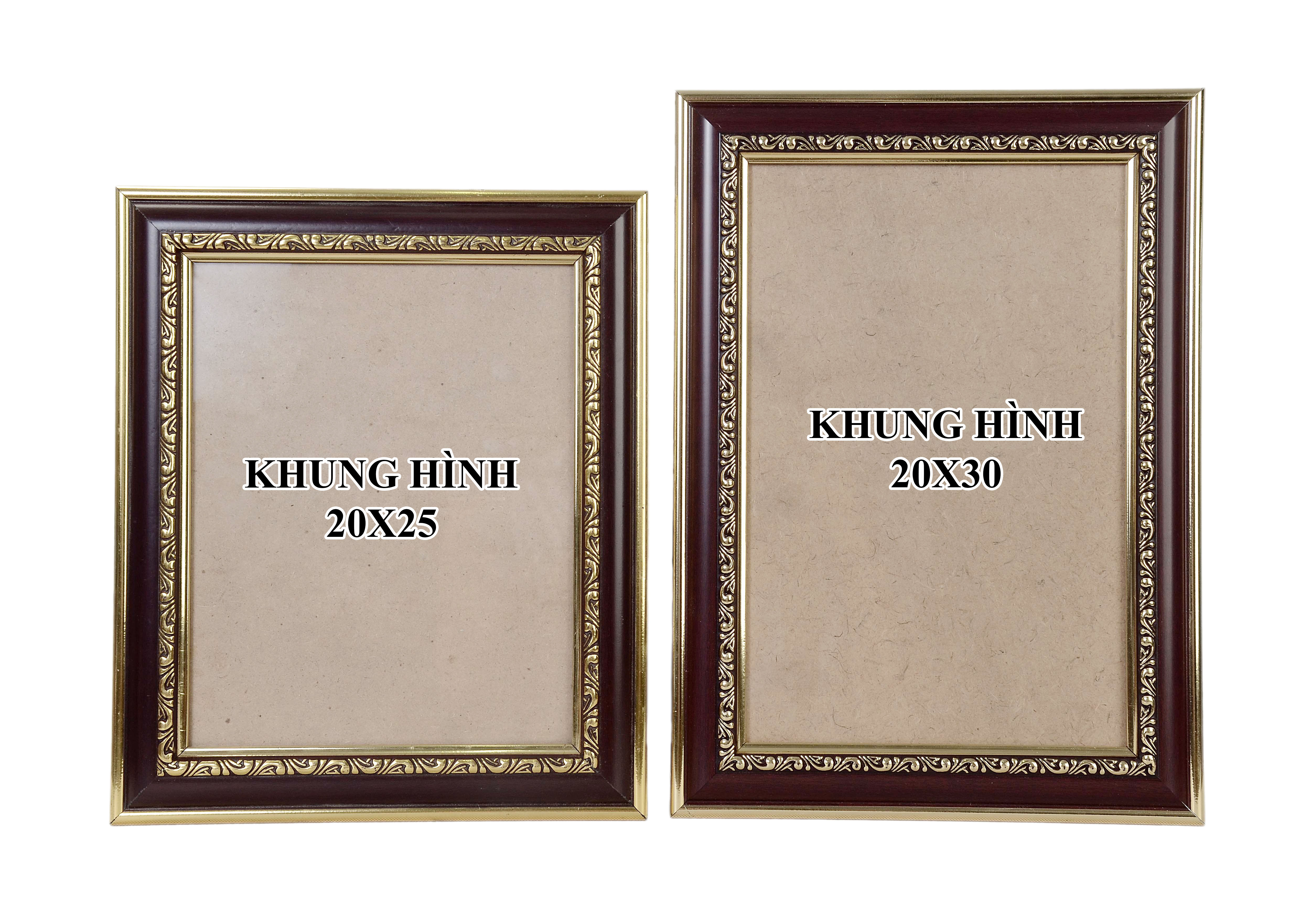 Khung hình thờ 20x25 cm, 20x30 cm nhiều màu sắc, kích thước (Đã bao gồm kính) hoặc mica  trong chống vỡ.