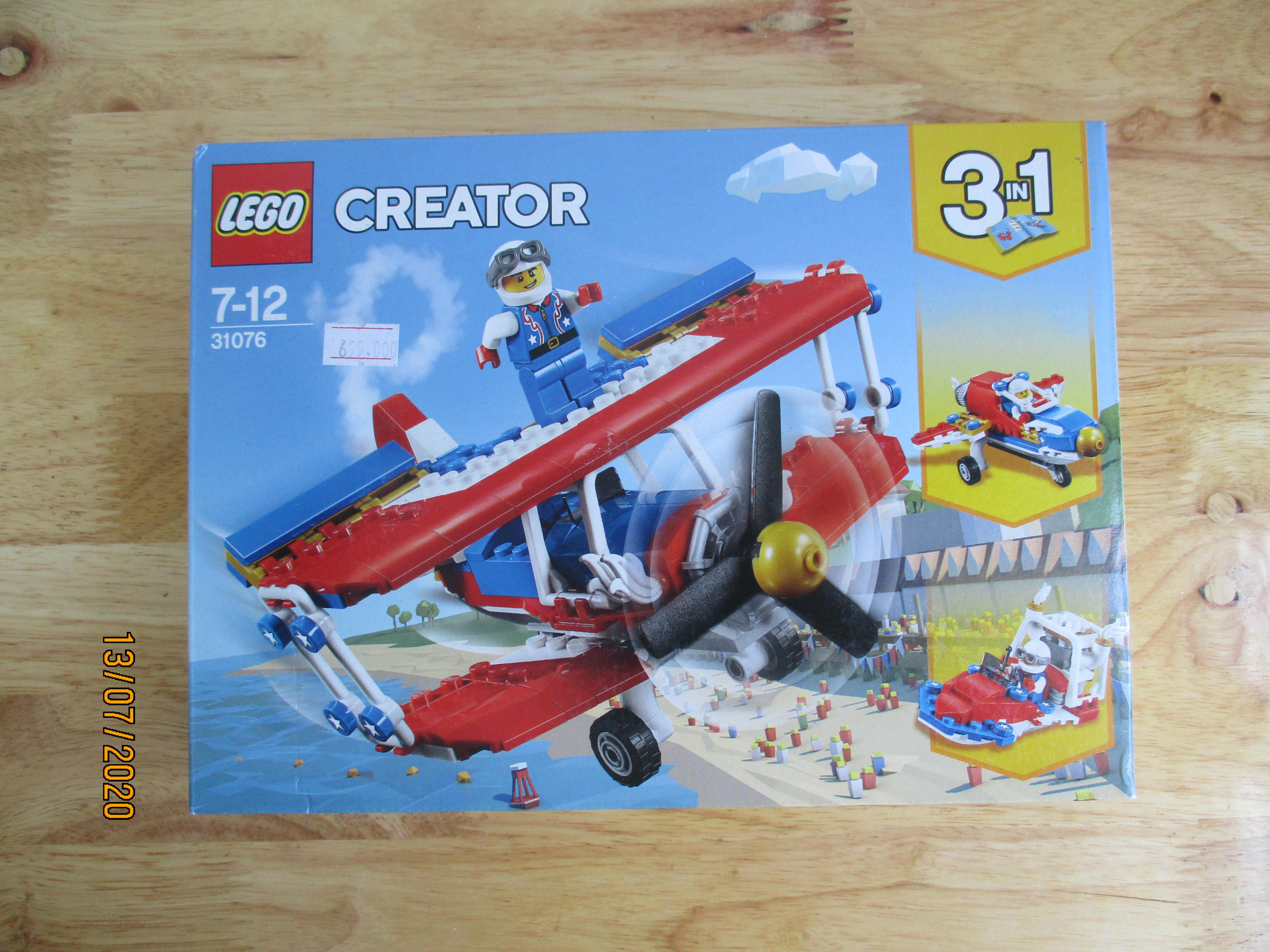 LEGO Creator 3in1 31076 Daredevil Stunt Plane (MISB, Genuine LEGO) - 레고 크리에이터 스턴트 비행기 (31076) (정품)