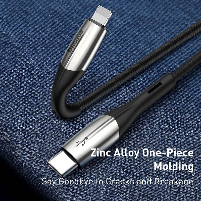 [ PD 18W ] Cáp Sạc Nhanh PD Type C to Lightning Baseus Horizontal Data PD (18W, C to iPhone Cable) ttshop247