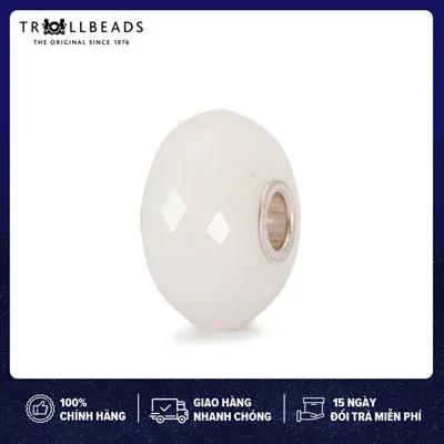 TROLLBEADS-Milky Quartz TSTBE-20007