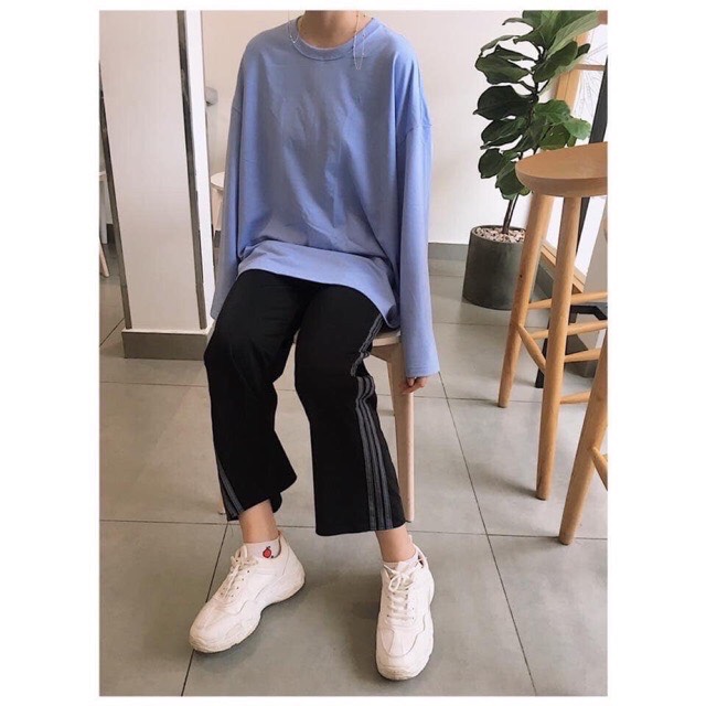 [HCM][ DEAL SỐC] (ẢNH THẬT) Áo Thun Unisex Tay Dài Thời Trang Hàn Quốc