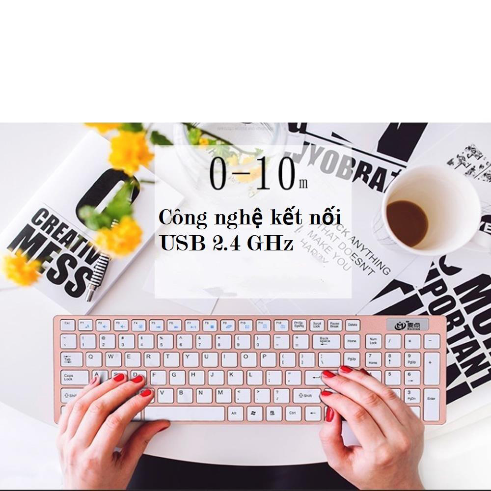 Bàn phím + chuột máy tính MD -260
