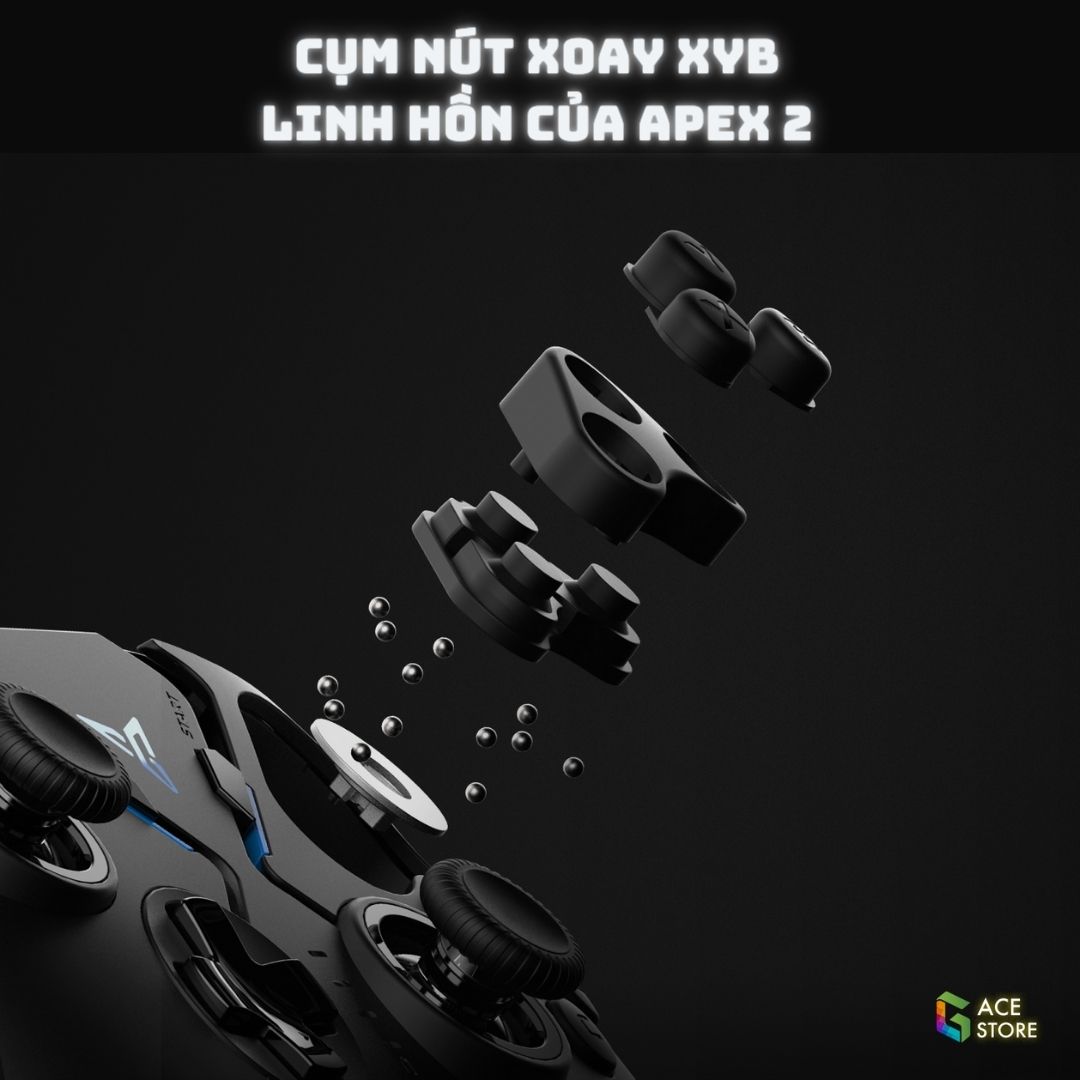 Flydigi Apex 2 | Tay cầm chơi game Liên quân, COD, PUBG cho IOS, Android và PC,TV