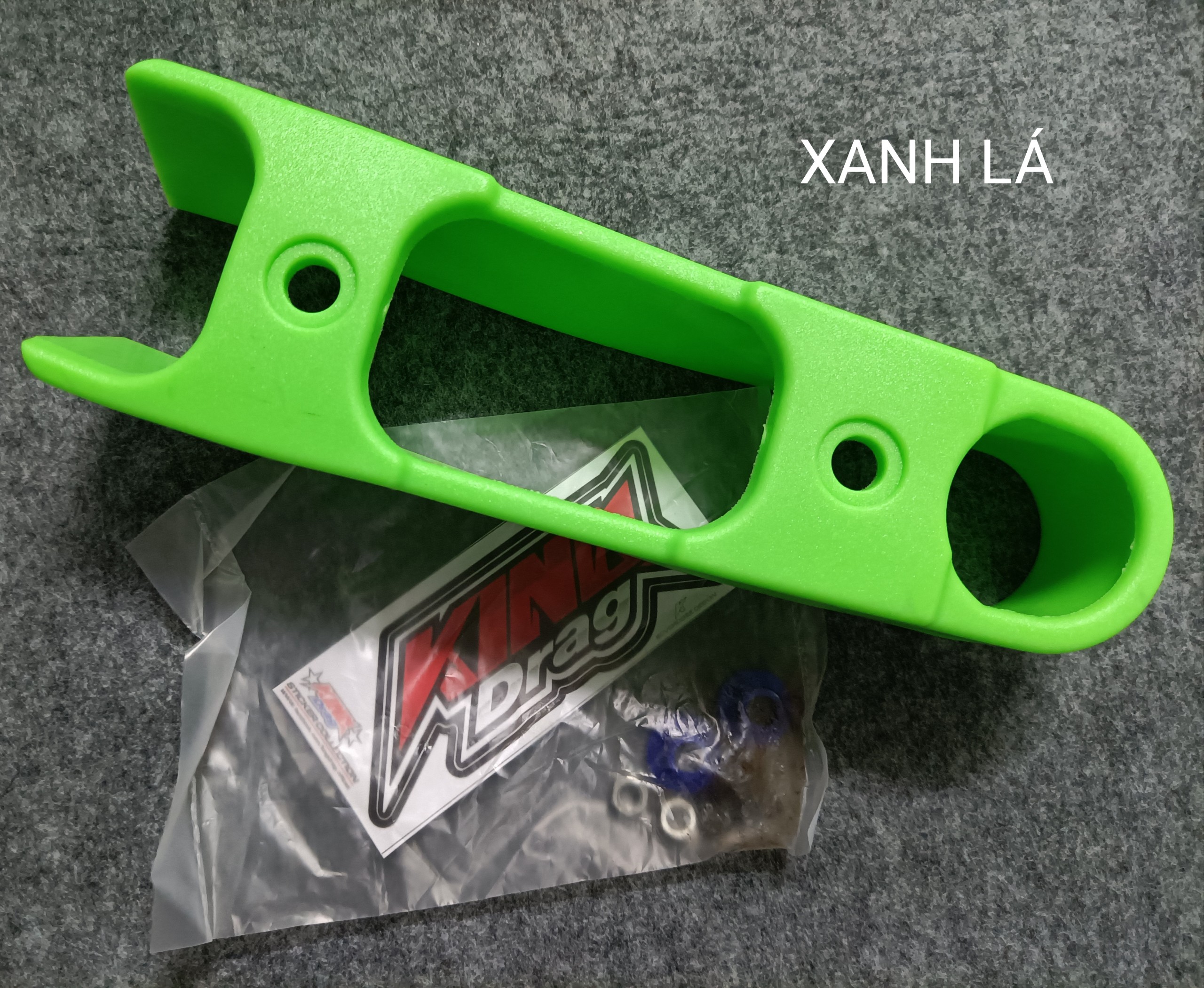 [HCM]Cao su đỡ sên xe máy - XANH LÁ