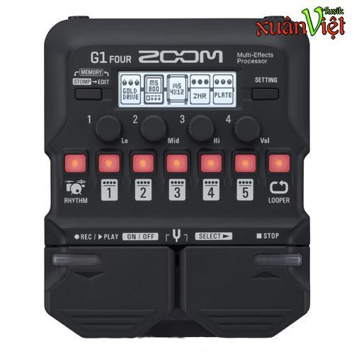 Phơ cho guitar - Zoom G1 four