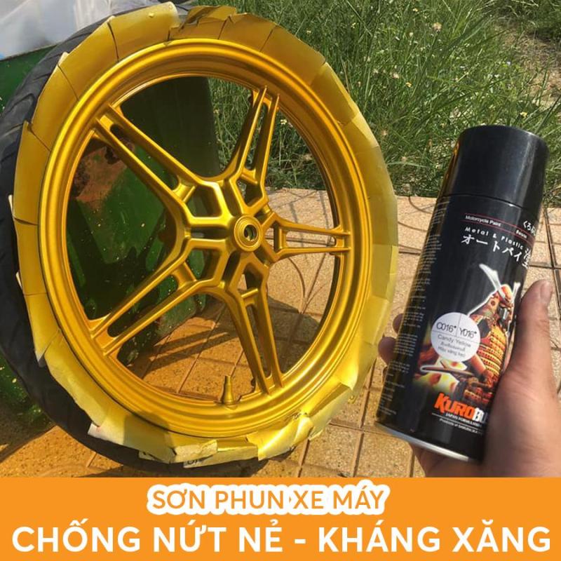 Chai sơn xịt Samura - Y016* màu vàng kẹo Yamaha