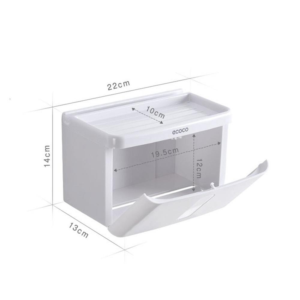 Kệ treo giấy vệ sinh đa năng Ecoco D-08