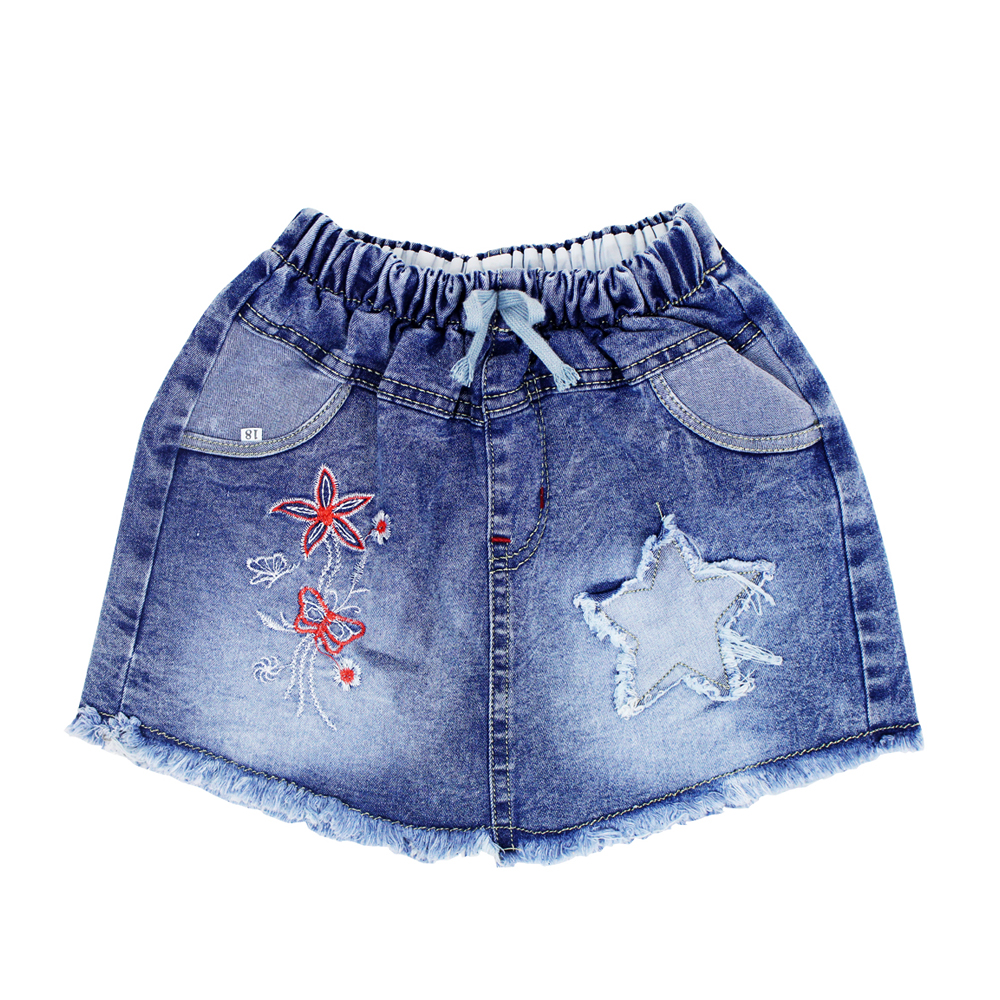 Combo 2 quần váy jean bé gái VNXK size từ 7-42kg mẫu ngẫu nhiên không bị trùng mẫu