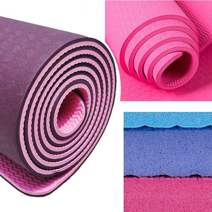 thảm tập yoga 2 mặt - thảm tập yoga
