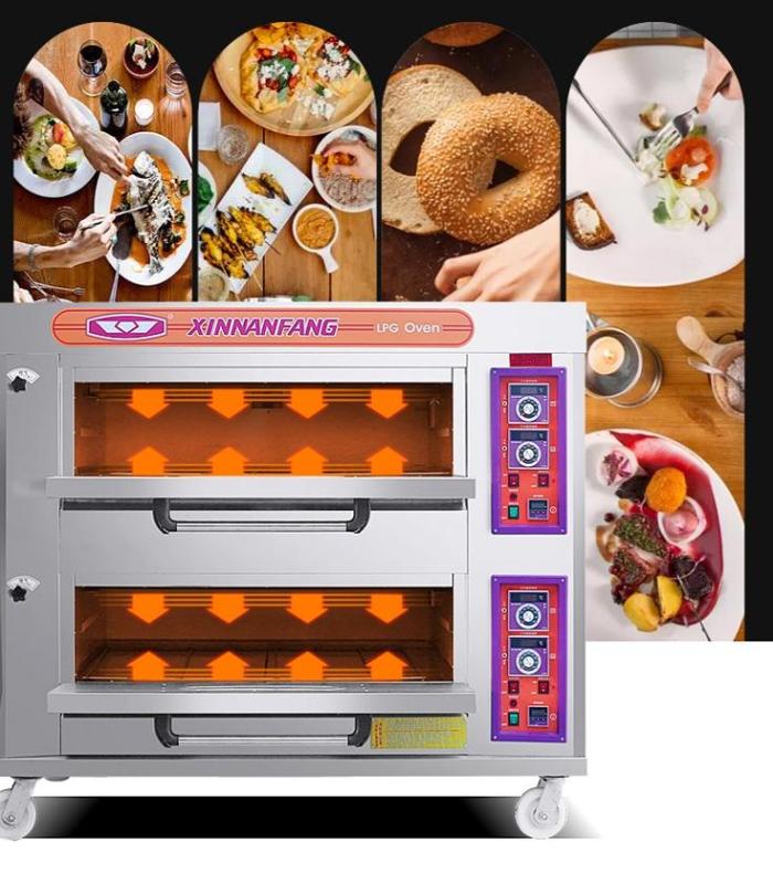 Bảng giá Lò nướng bánh 2 tầng 4 khay KLJH3213 Điện máy Pico