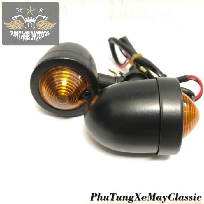 ĐÈN XI NHAN CLASSIC - Đèn Xi nhan độ classic dạng Hột Vịt (Giá đã bao gồm 1 cặp)