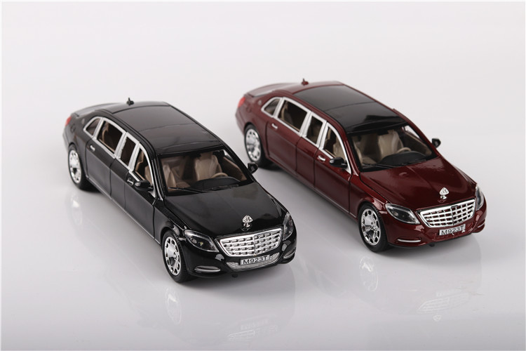Ô tô Mô hình Mercedes Maybach S650 Pullman Tỉ lệ 1:24