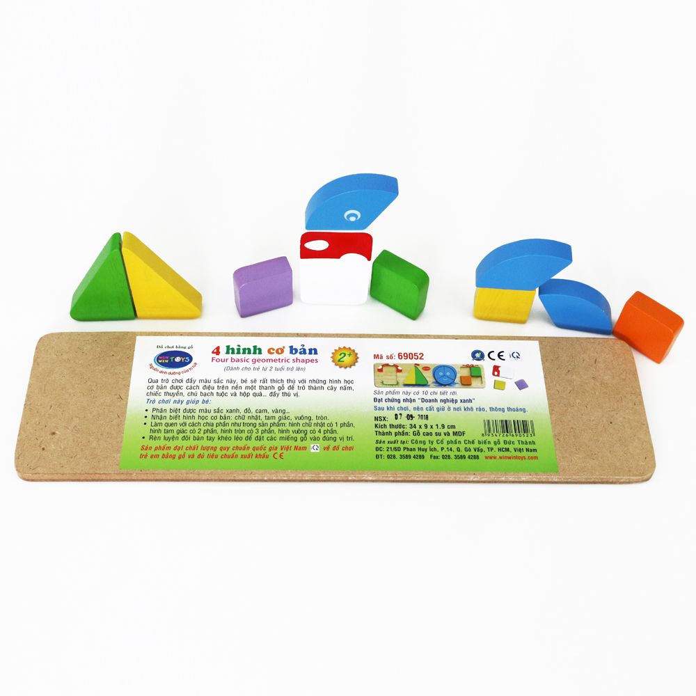 Bốn hình cơ bản - Winwintoys - 69052G