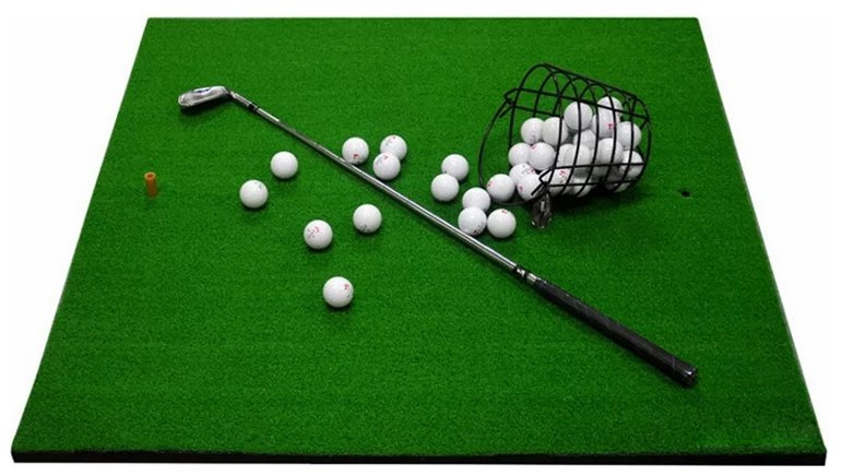 THẢM TẬP GOLF SWING KÍCH THƯỚC 1,2x1,2m (KÈM 3 BÓNG)