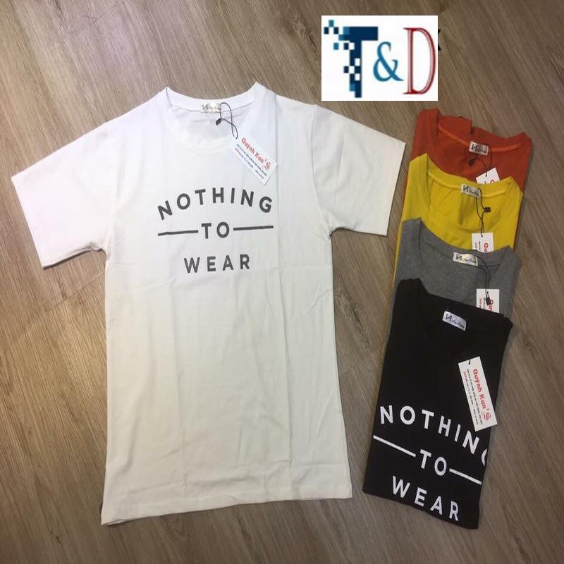 Áo thun nữ nothing thời trang nhiều màu