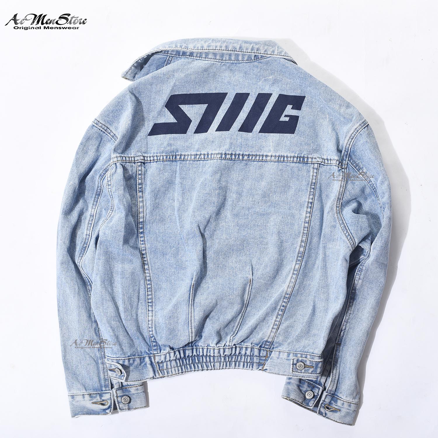 ROUTINE Áo khoác jean nam Routine Jacket chất đẹp