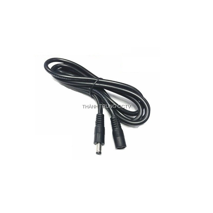 Dây nối dài DC 5.5*2.1(mm) đúc sẵn 2 đầu đực cái dài 1-2 mét