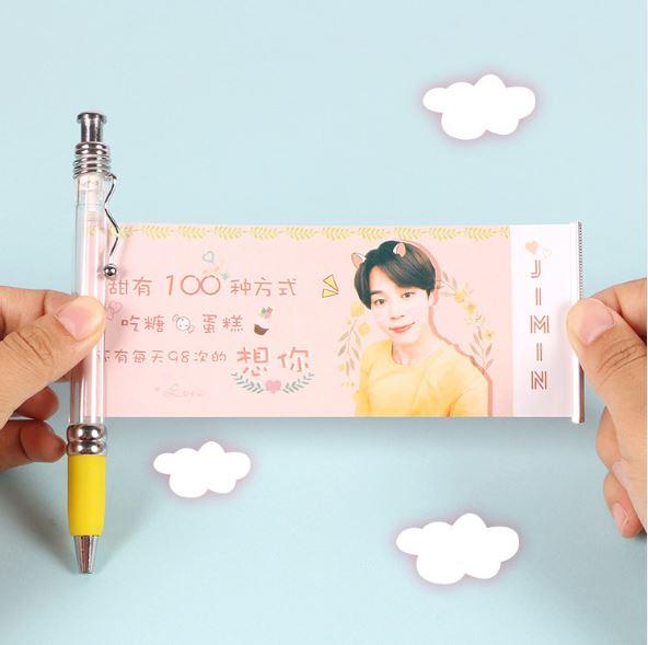 Bút kéo ảnh BTS, Jungkook, V, Jimin